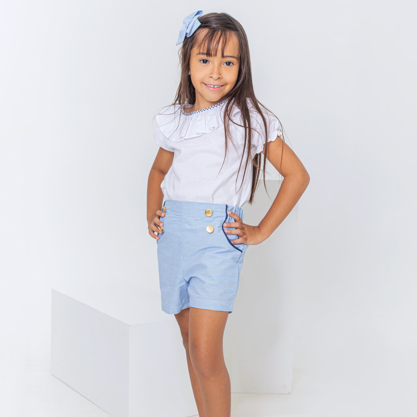 Conjunto marinero niña angélica