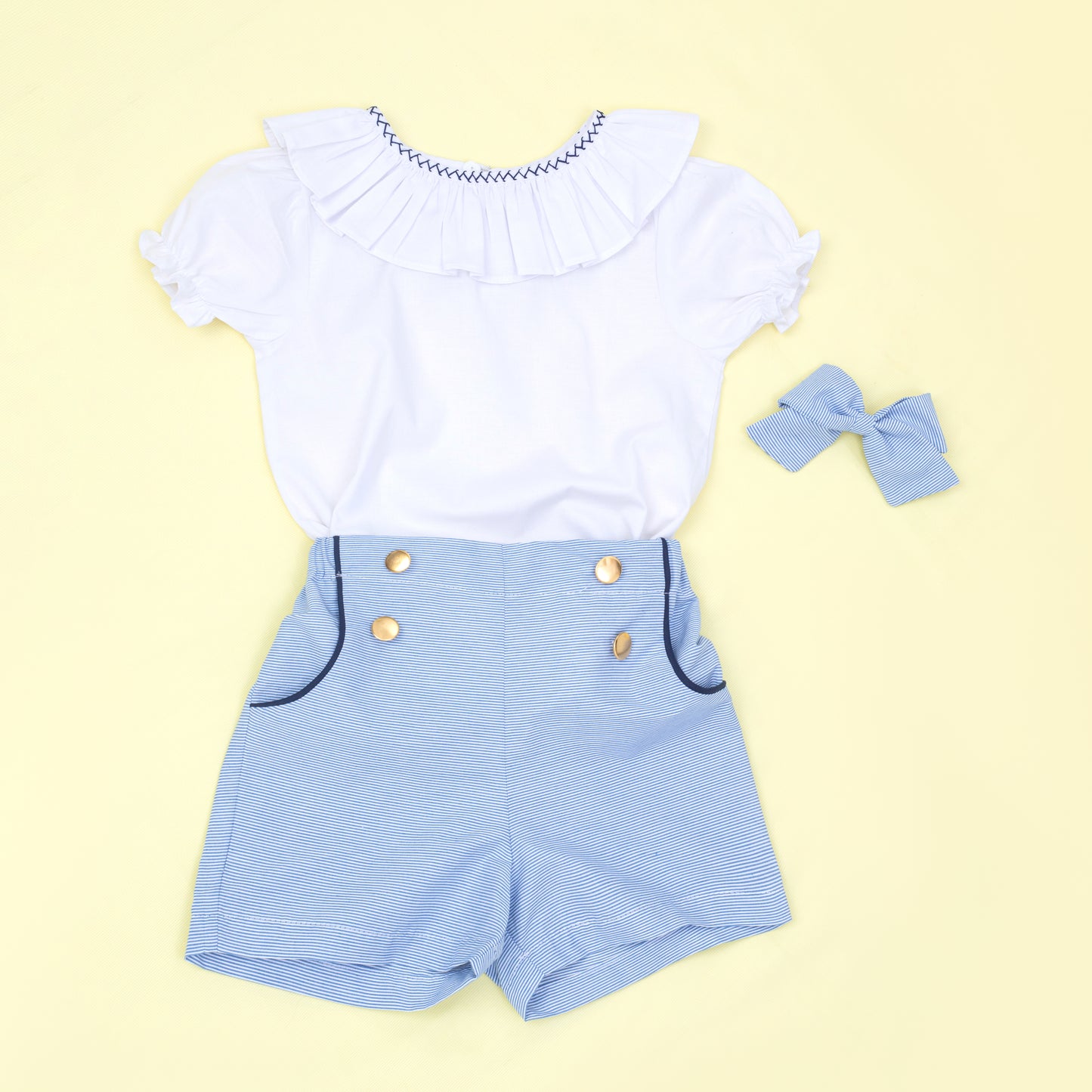 Conjunto marinero niña angélica