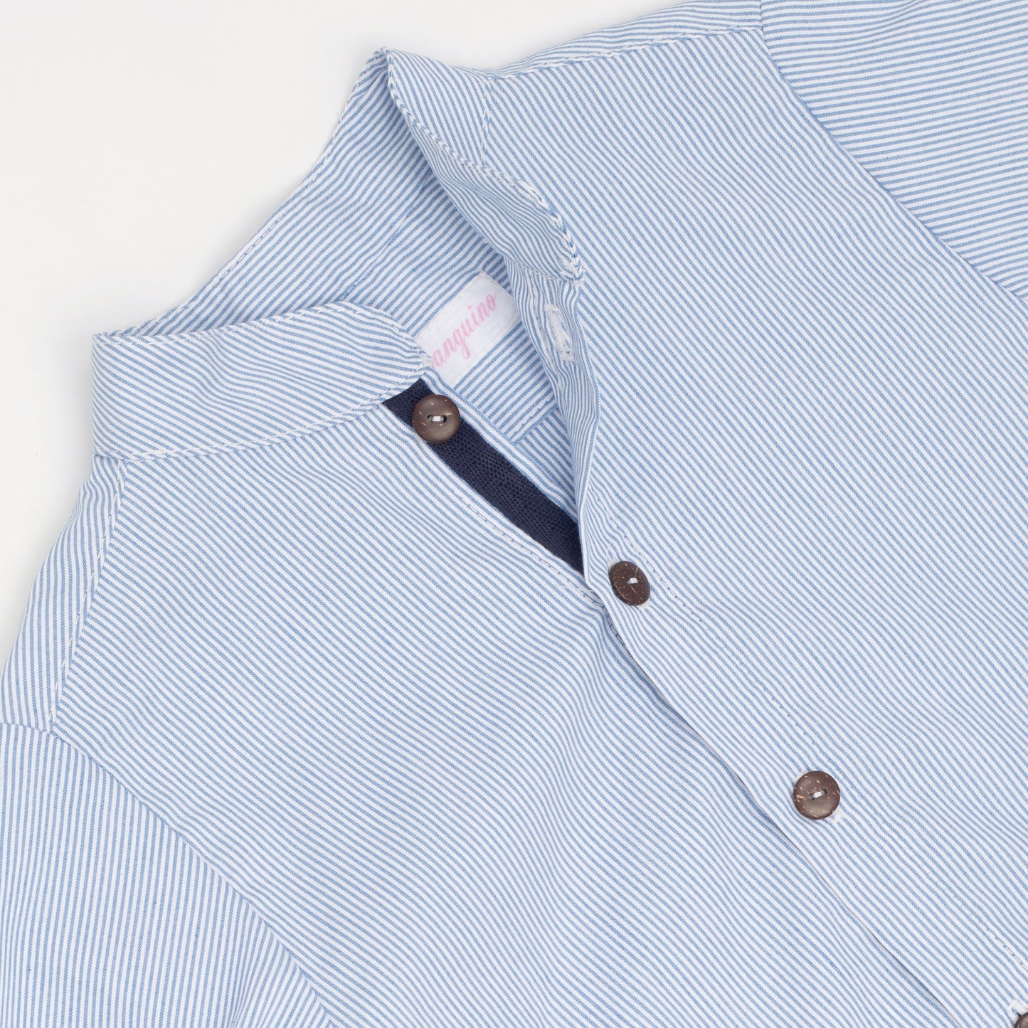 Camisa cuello maho rayas