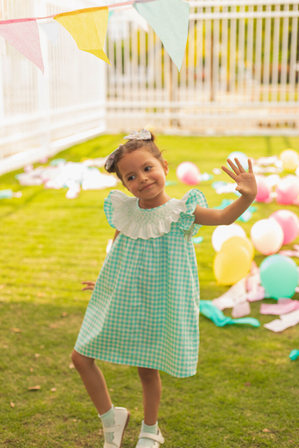 Vestido Bata Cuello Nido