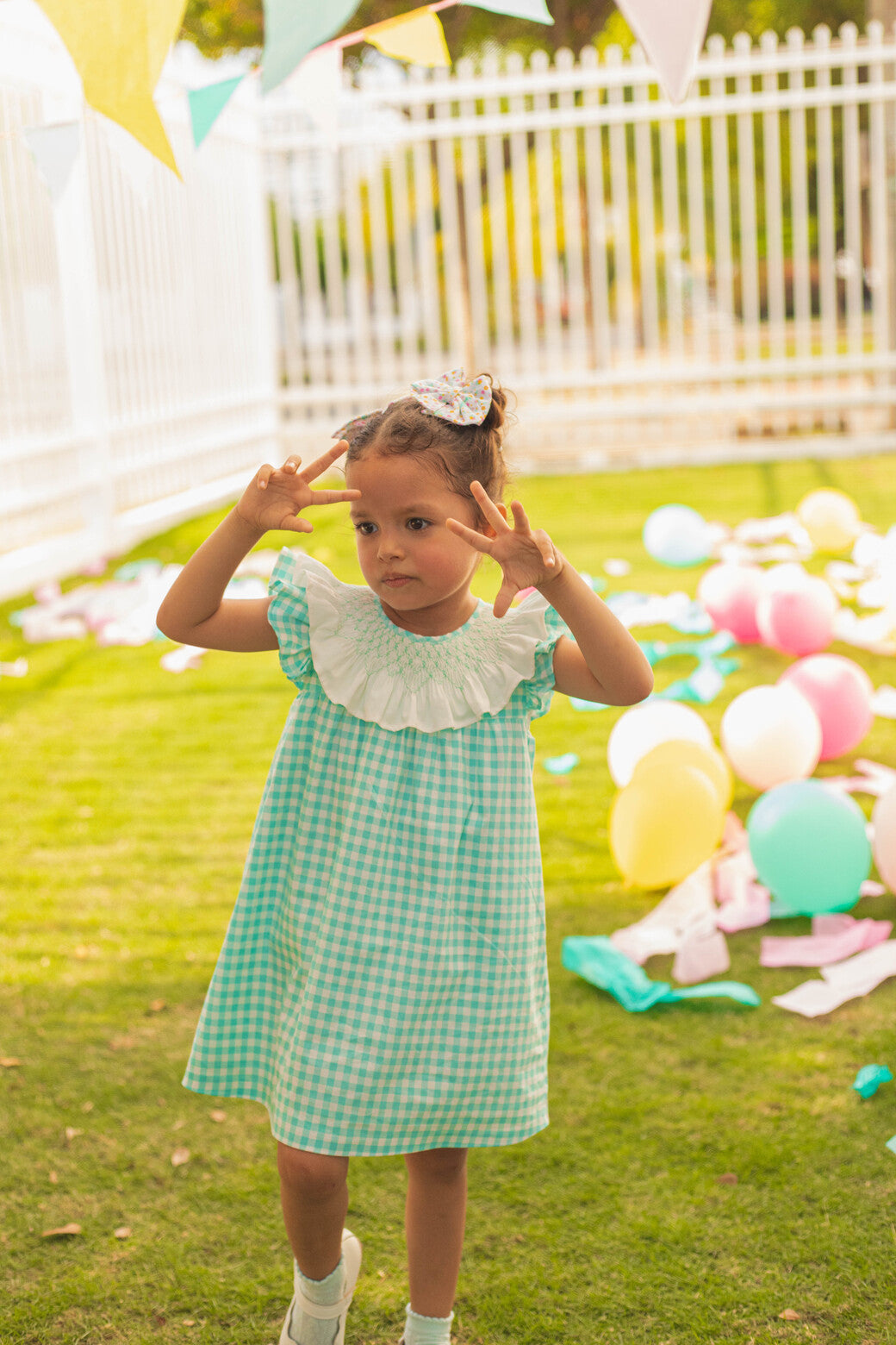 Vestido Bata Cuello Nido